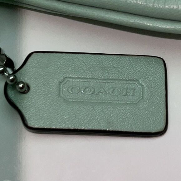 Coach Mint Green Wristlet - Picture 7 of 7